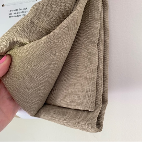 NWT Room Essentials | One Window Panel Tan… - Picture 3 of 7